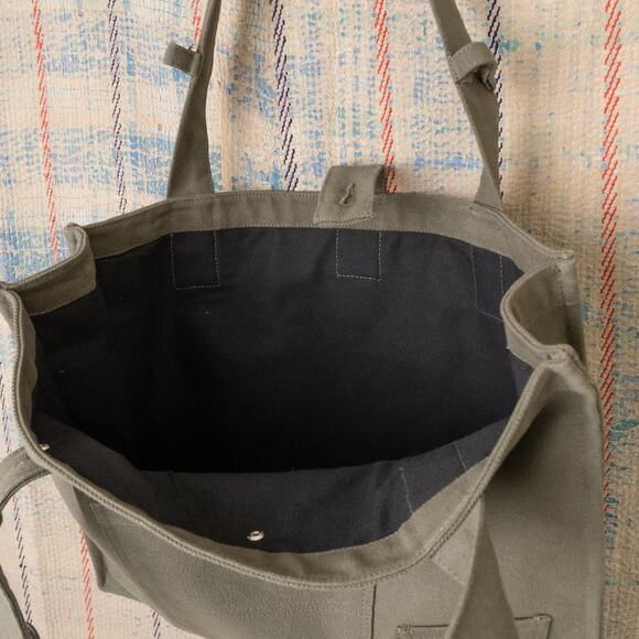 Upcycled handmade carhartt canvas tote bag - Picture 7 of 7